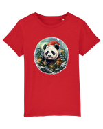 Christmas Panda Tricou mânecă scurtă  Copii Mini Creator