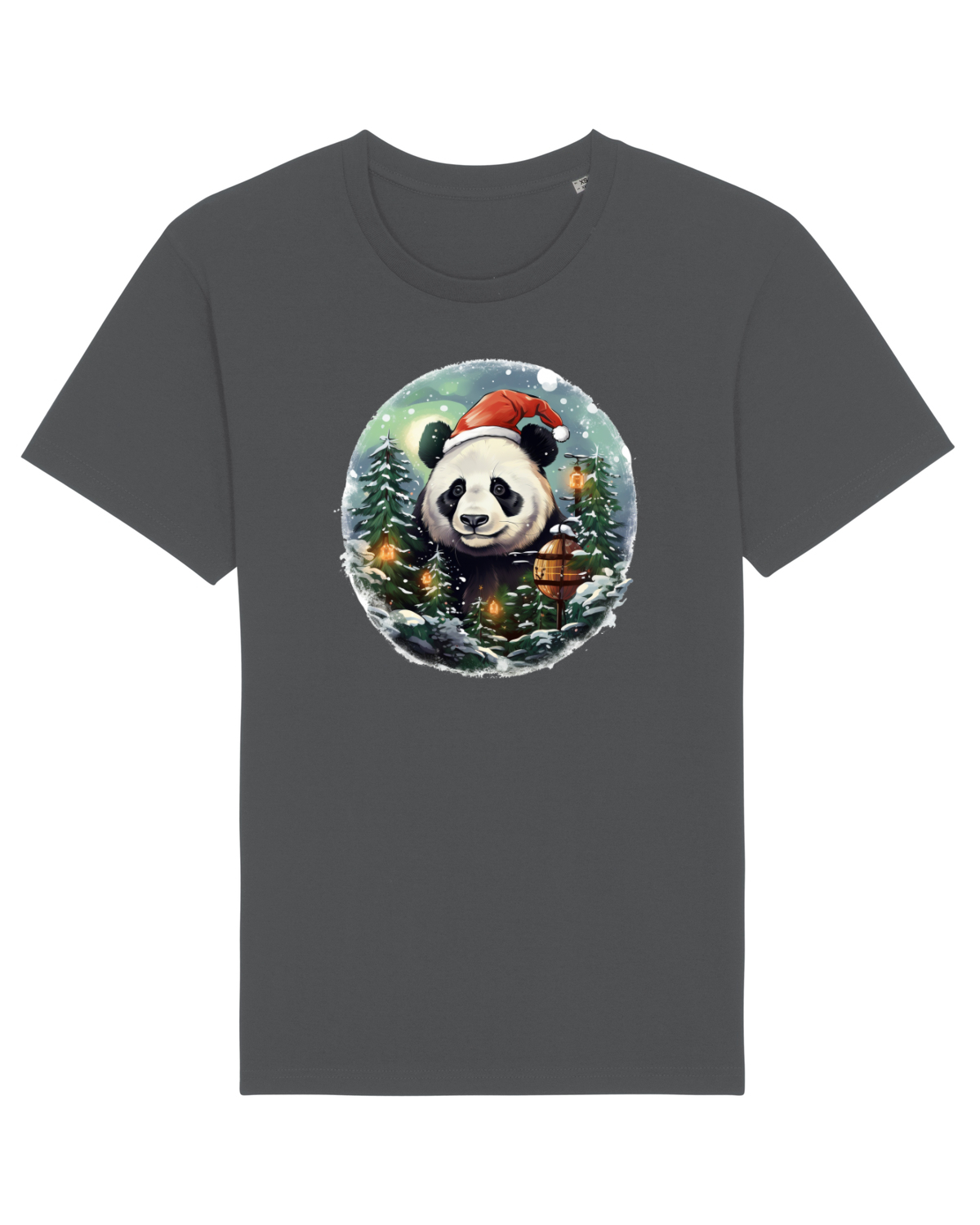 Tricou mânecă scurtă Unisex Rocker Anthracite