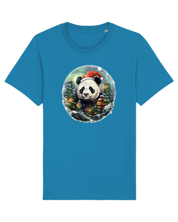 Christmas Panda Azur