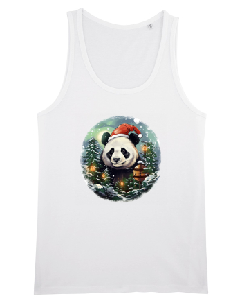 Christmas Panda White