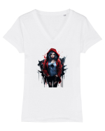Urban  Girl Tricou mânecă scurtă guler V Damă Evoker