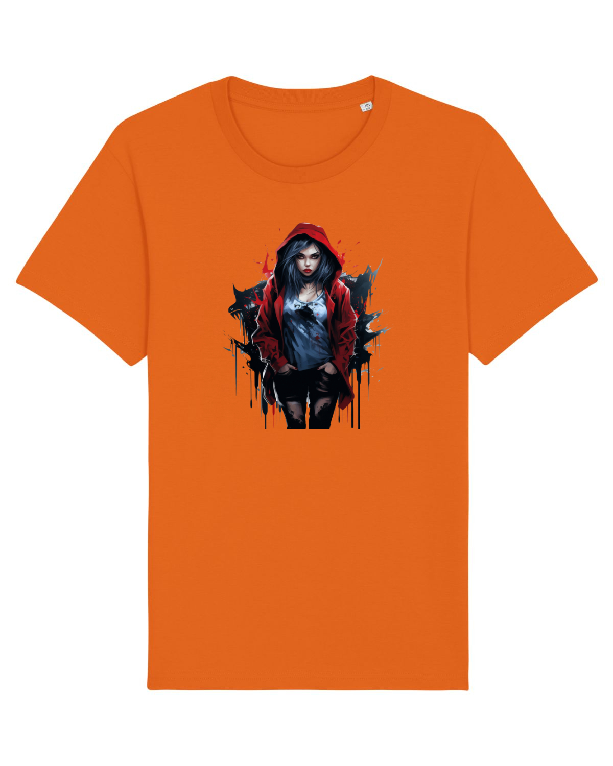 Tricou mânecă scurtă Unisex Rocker Bright Orange