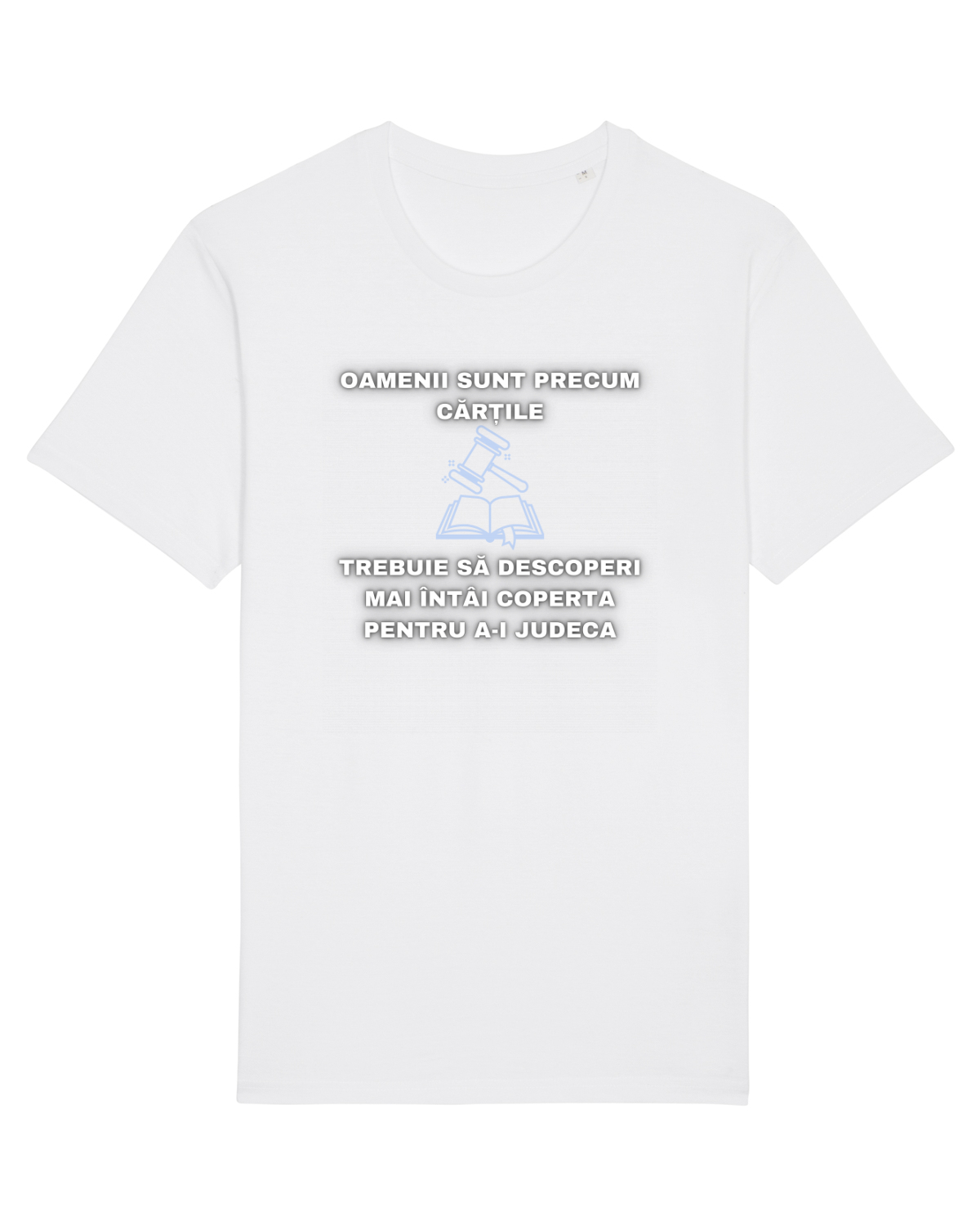 Tricou mânecă scurtă Unisex Rocker White