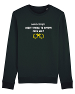 TE APROPII PREA MULT Bluză mânecă lungă Unisex Rise