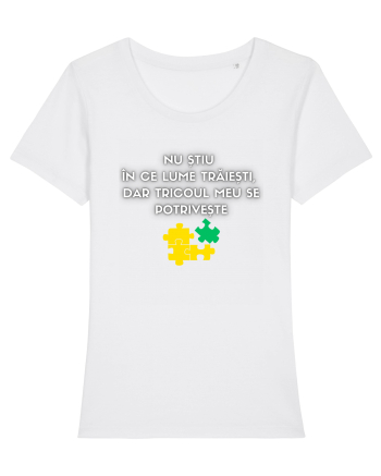 TRICOUL MEU SE POTRIVEȘTE White