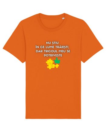 TRICOUL MEU SE POTRIVEȘTE Bright Orange