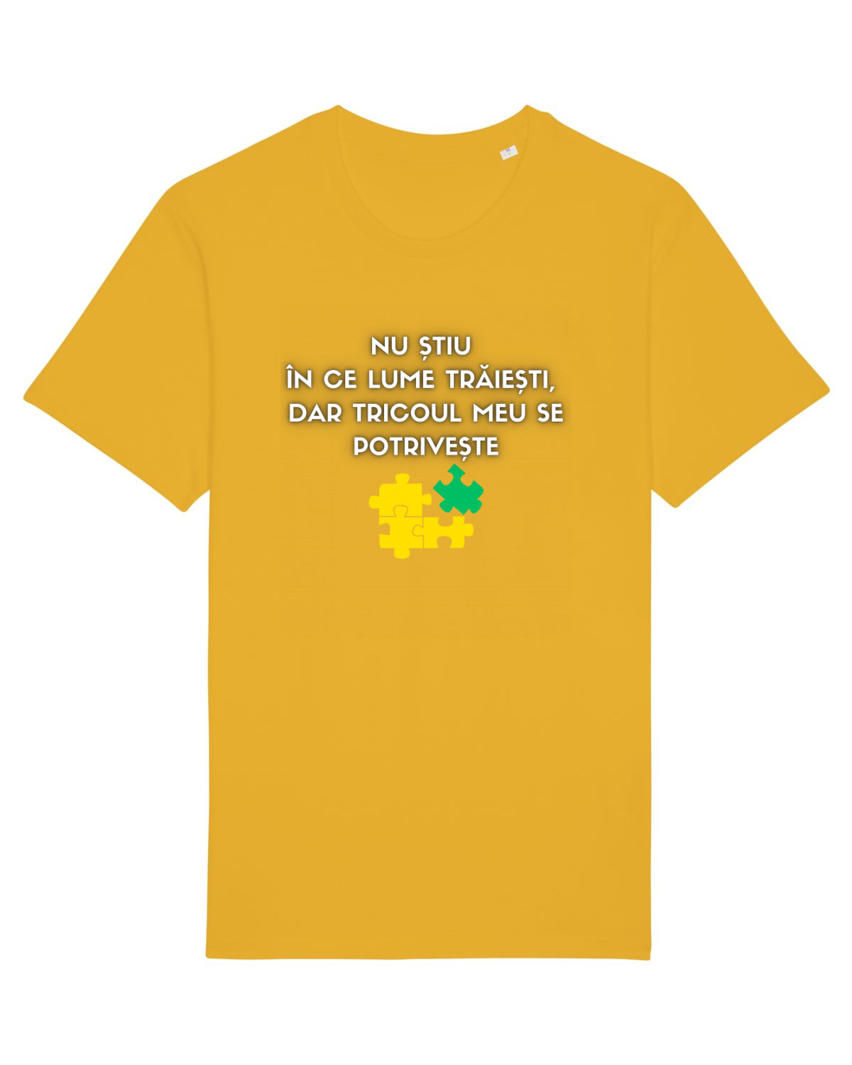 Tricou mânecă scurtă Unisex Rocker Spectra Yellow