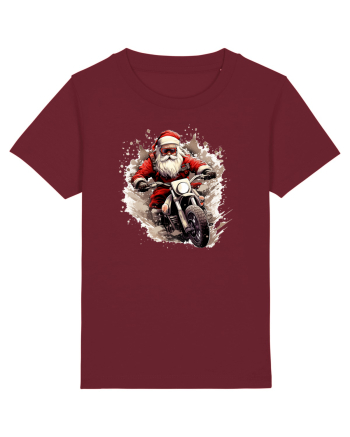 Rocker Santa  Burgundy