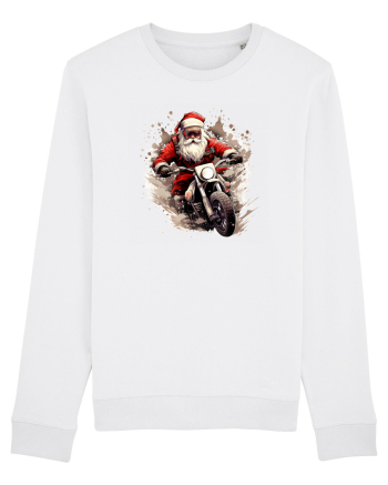 Rocker Santa  White