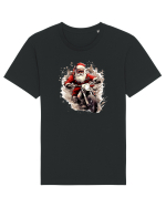 Rocker Santa  Tricou mânecă scurtă Unisex Rocker