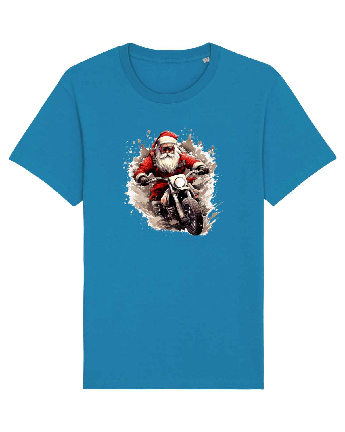 Tricou mânecă scurtă Unisex Rocker Azur