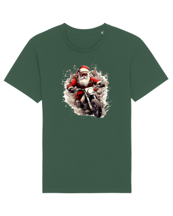 Rocker Santa  Bottle Green