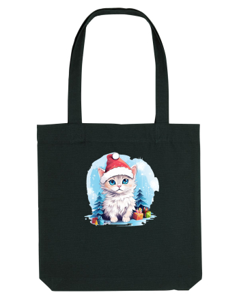 Christmas cat Black