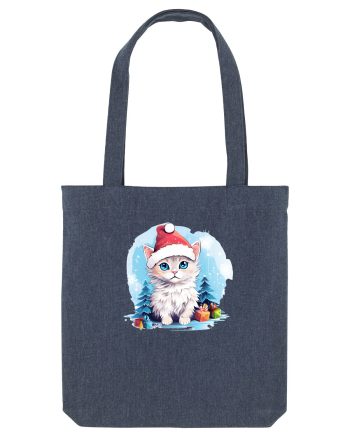 Christmas cat Midnight Blue