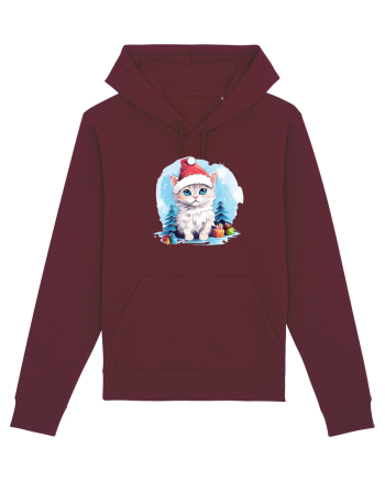 Christmas cat Burgundy