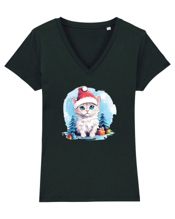 Christmas cat Black