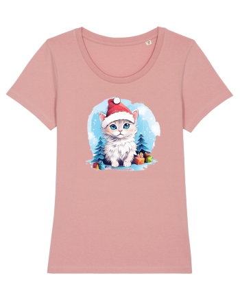Christmas cat Canyon Pink