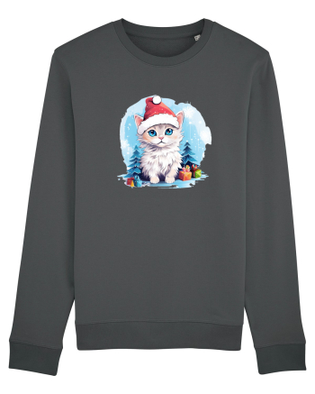 Christmas cat Anthracite