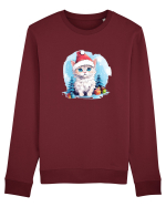 Christmas cat Bluză mânecă lungă Unisex Rise