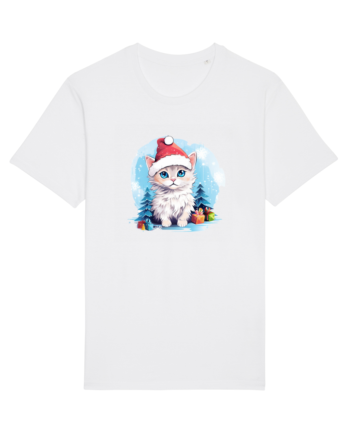 Tricou mânecă scurtă Unisex Rocker White