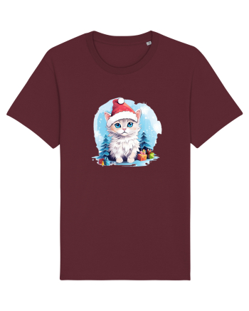 Christmas cat Burgundy