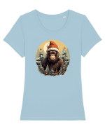 Christmas Tricou mânecă scurtă guler larg fitted Damă Expresser