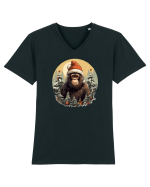 Christmas Tricou mânecă scurtă guler V Bărbat Presenter
