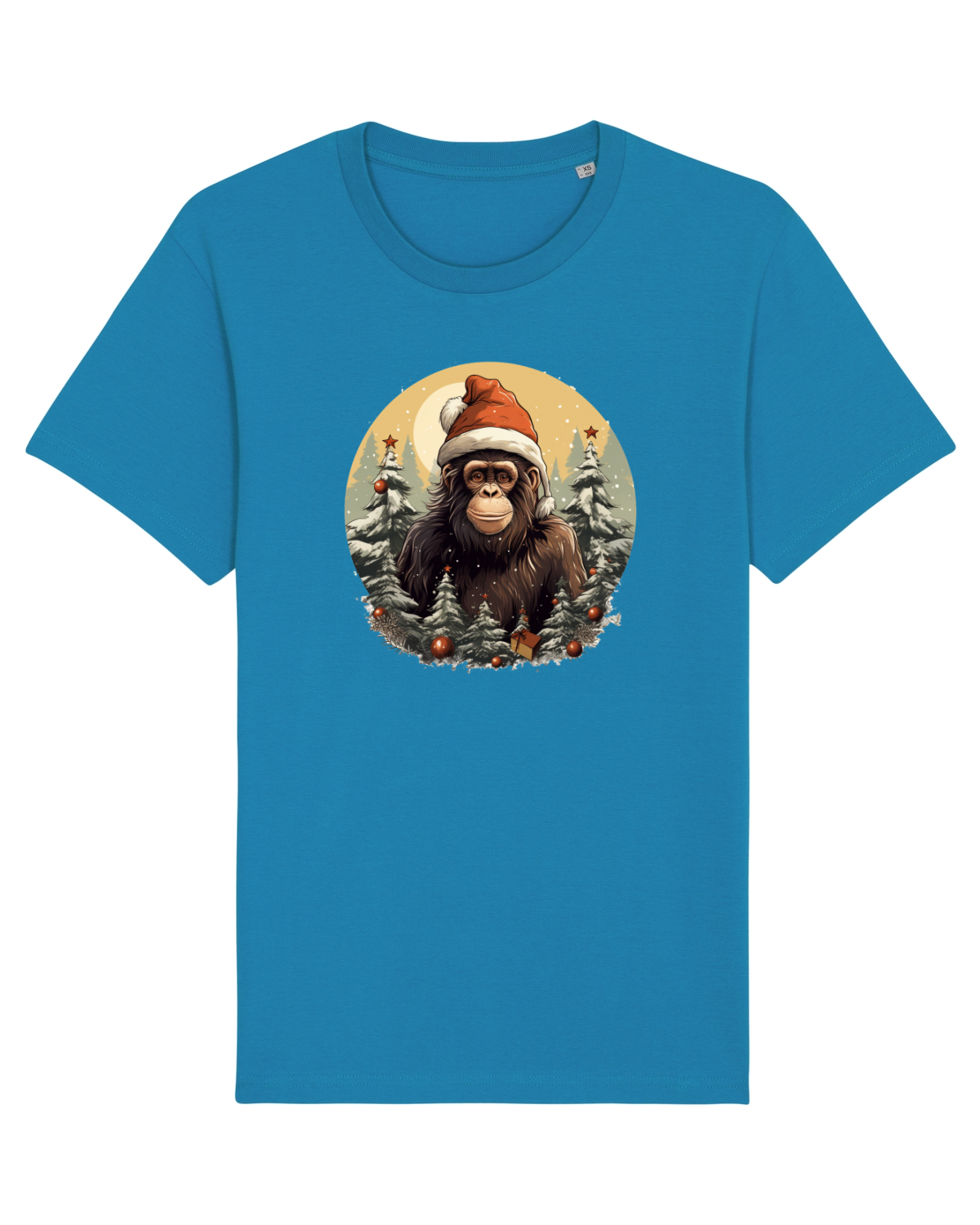 Tricou mânecă scurtă Unisex Rocker Azur