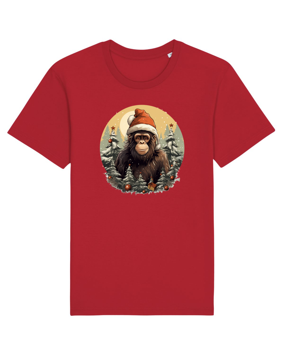 Tricou mânecă scurtă Unisex Rocker Red