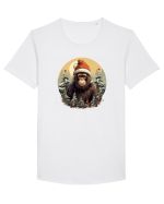 Christmas Tricou mânecă scurtă guler larg Bărbat Skater
