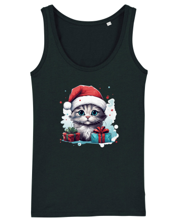 Christmas cat Black