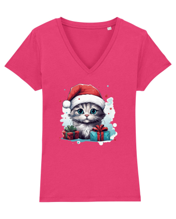 Christmas cat Raspberry