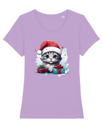 Christmas cat Lavender Dawn