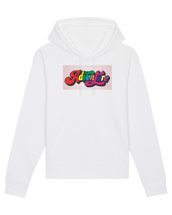 Adventure text White