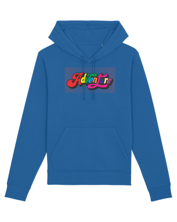 Adventure text Royal Blue