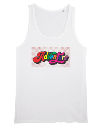 Adventure text White