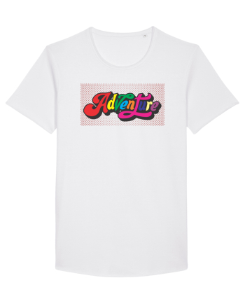 Adventure text White