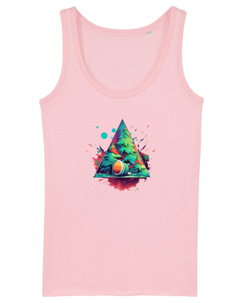 Christmas splash  Cotton Pink