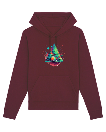 Christmas splash  Burgundy