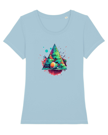 Christmas splash  Sky Blue