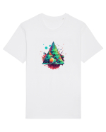 Christmas splash  Tricou mânecă scurtă Unisex Rocker