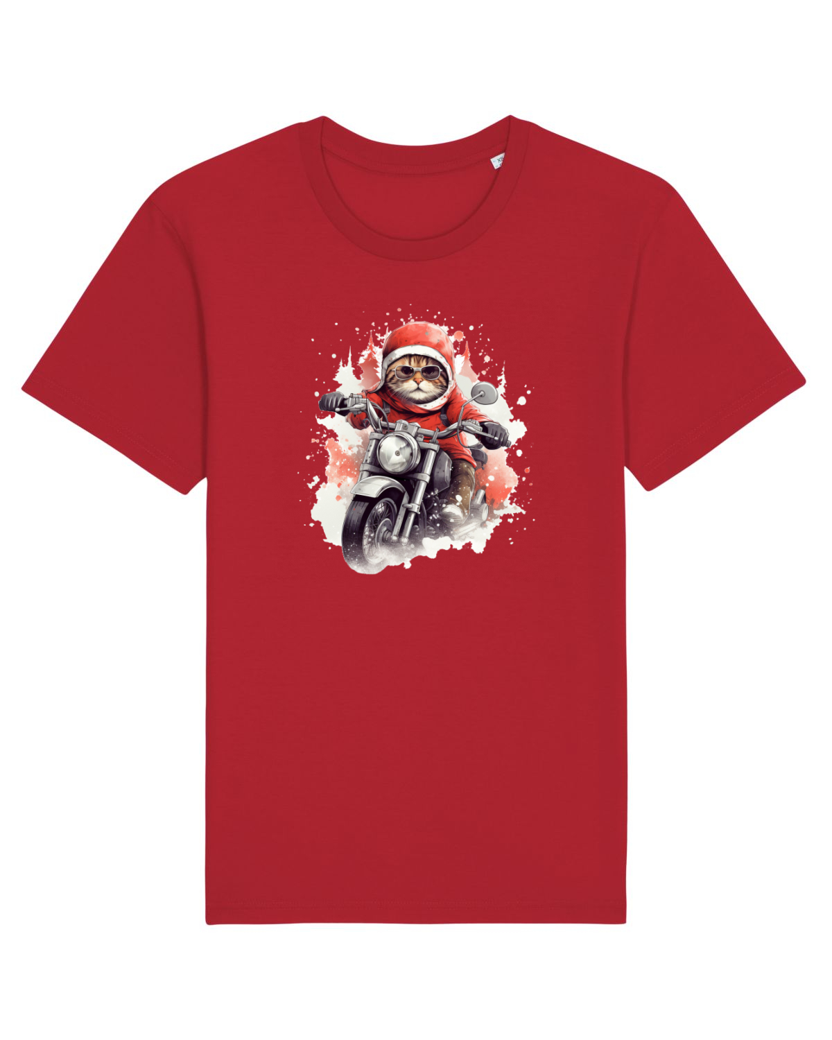 Tricou mânecă scurtă Unisex Rocker Red