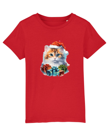 Christmas cat Red