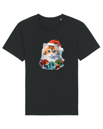 Christmas cat Black