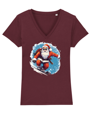 Modern  Santa  Burgundy