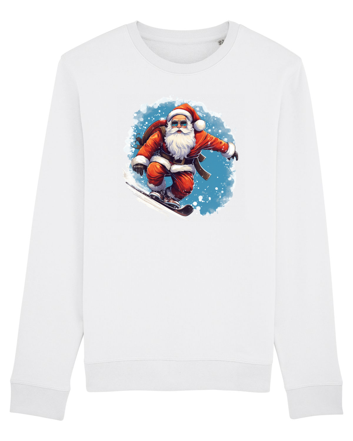 Bluză mânecă lungă Unisex Rise White