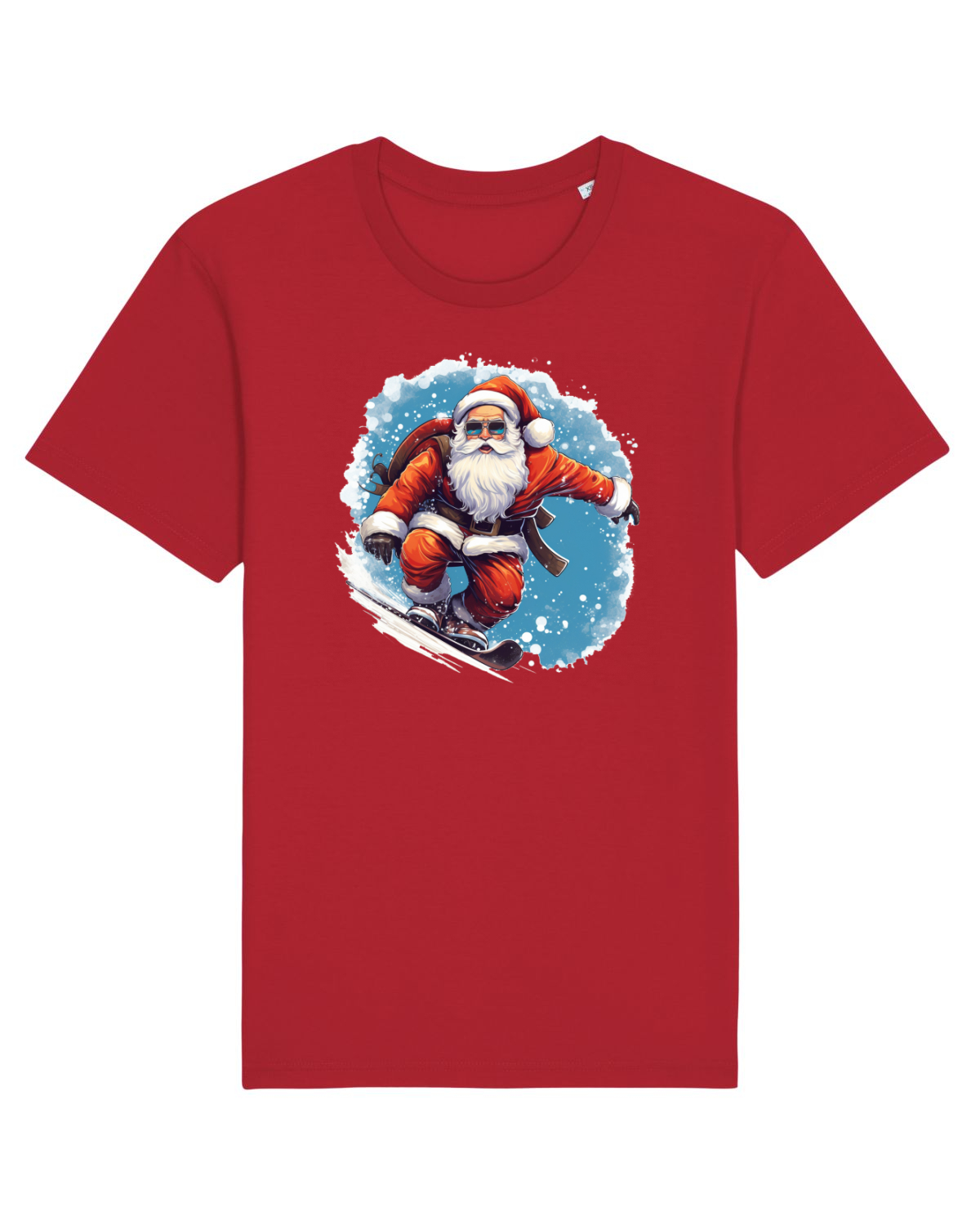 Tricou mânecă scurtă Unisex Rocker Red