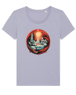 Christmas dream Tricou mânecă scurtă guler larg fitted Damă Expresser