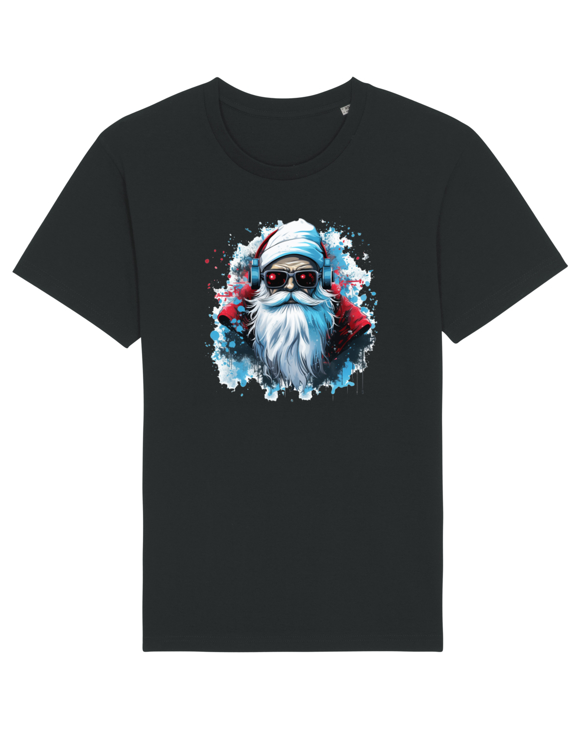 Tricou mânecă scurtă Unisex Rocker Black
