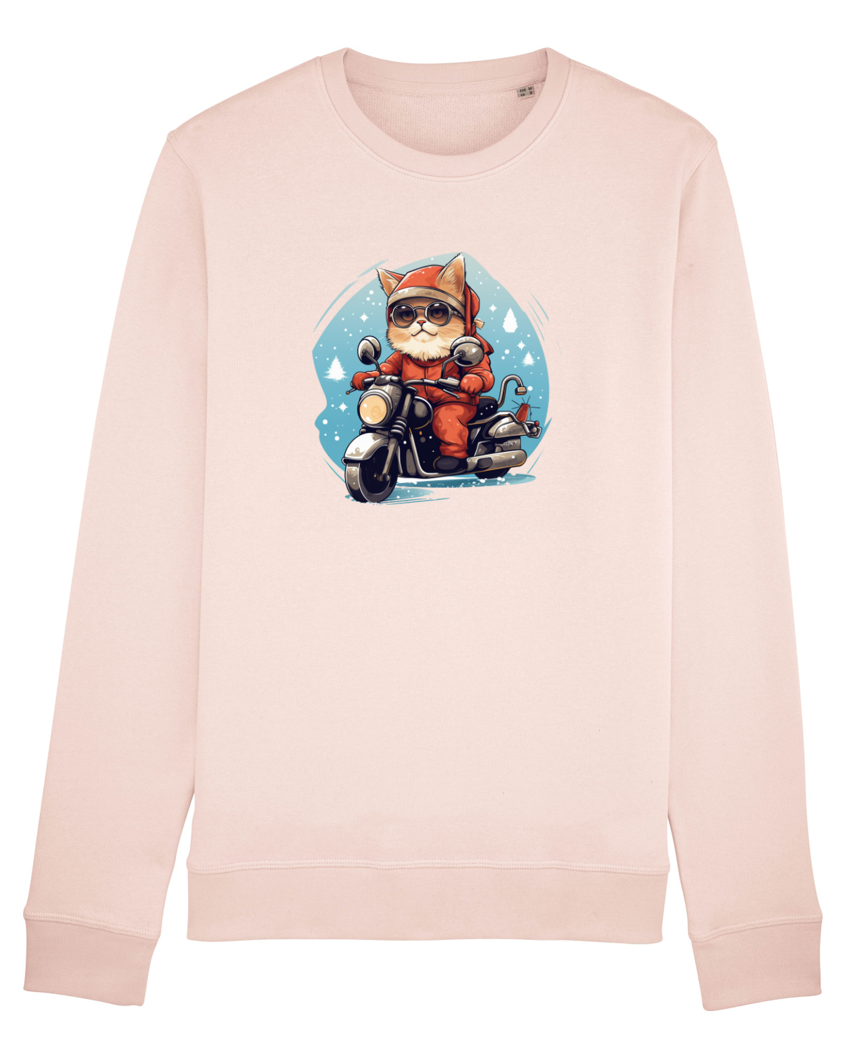 Bluză mânecă lungă Unisex Rise Candy Pink